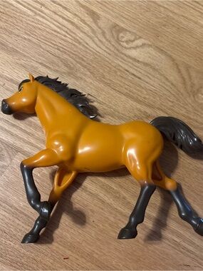 Spirit Orange and Dark Brown Horse Toy Figurine by Spirit